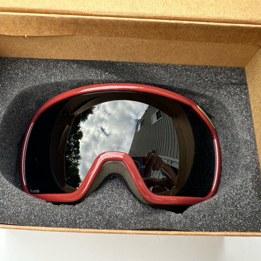 Zeal Optics Fargo Polarized Ski Snow Goggles Dark Grey Indian Forest Small Fit